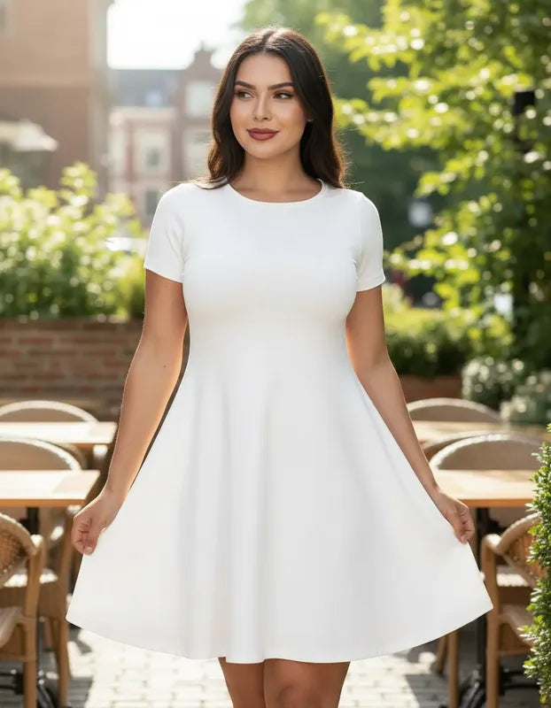 Vestido Aurora Manga Corta