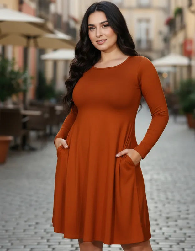 Vestido Bolivia Manga Larga