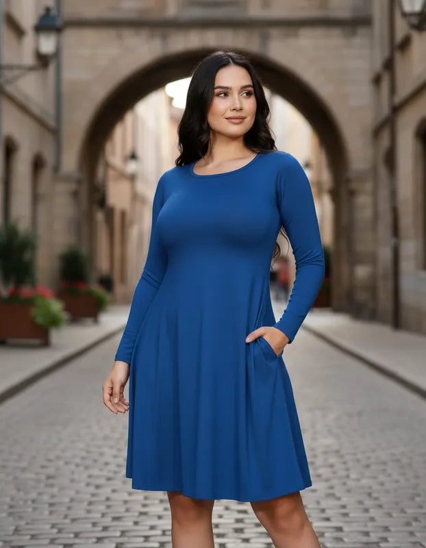 Vestido Bolivia Manga Larga