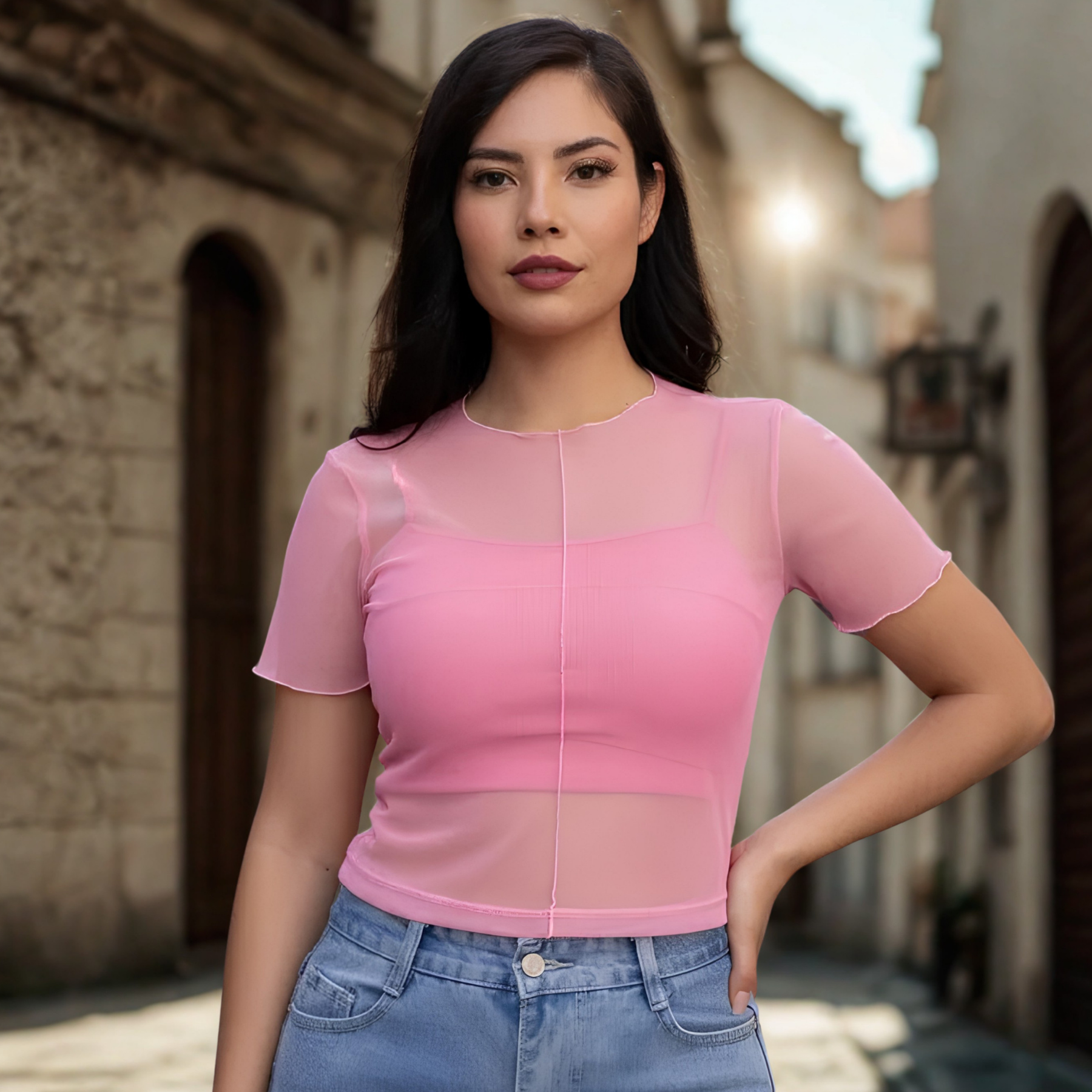 Blusa Alabama Manga corta