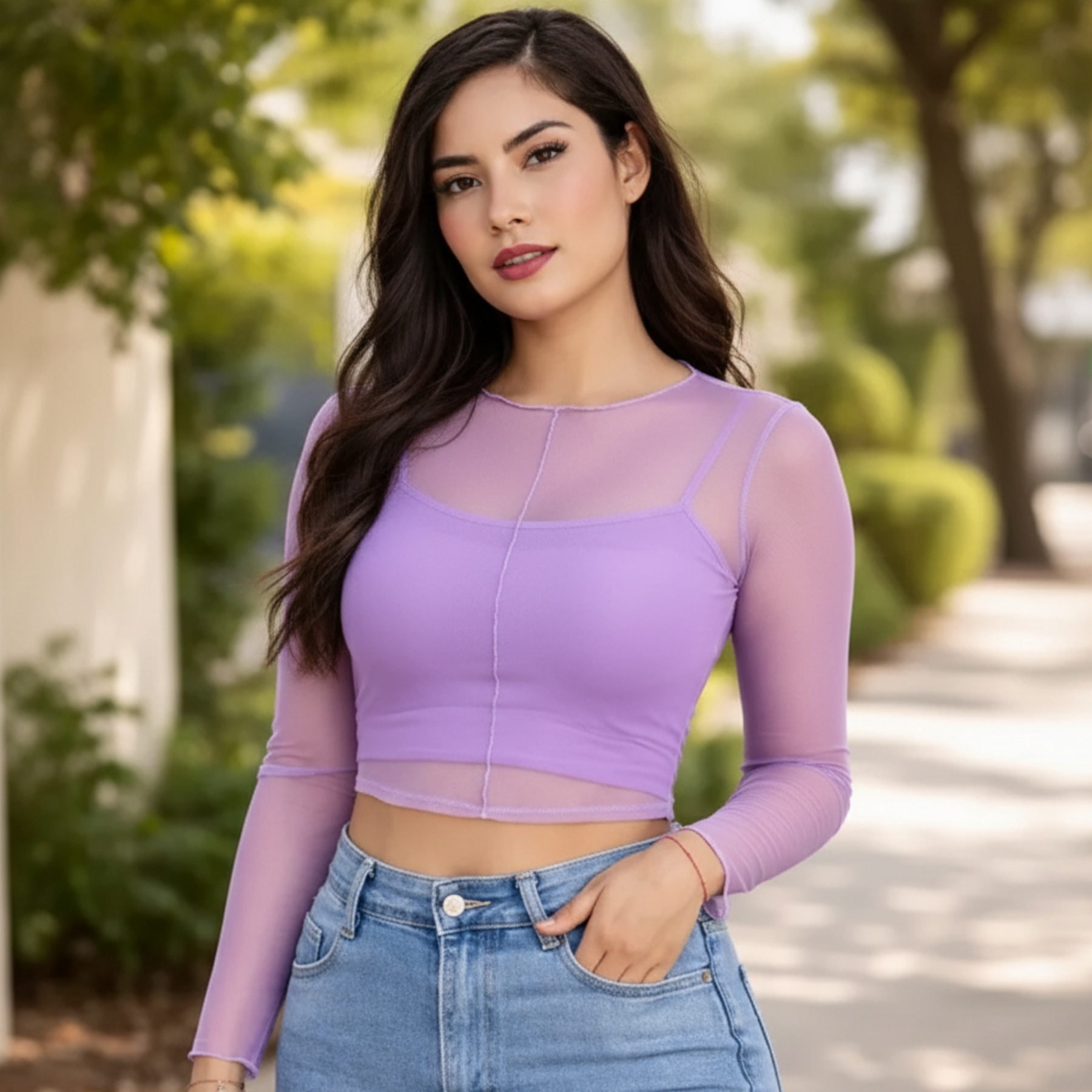 Blusa Alabama Manga larga