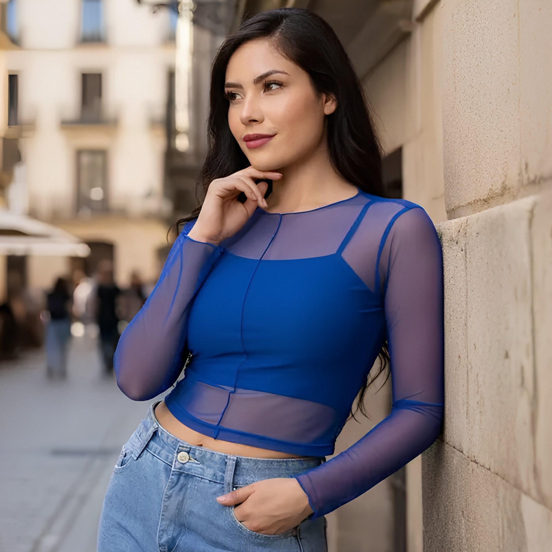 Blusa Alabama Manga larga