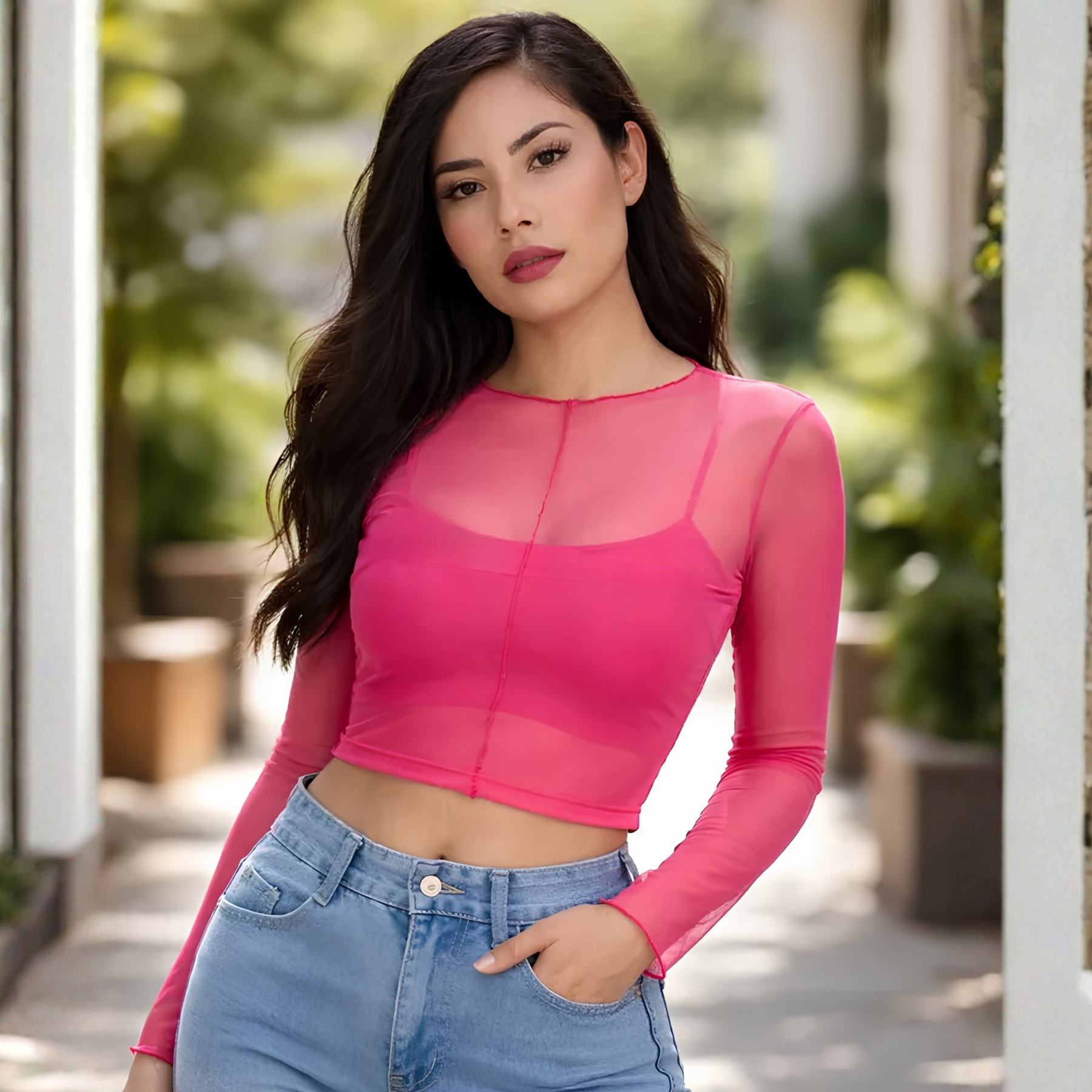 Blusa Alabama Manga larga